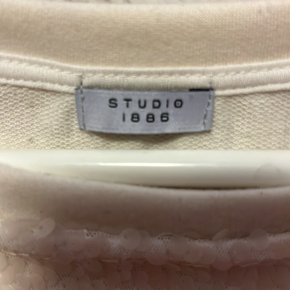 Cream sequence top - Picture 3 of 5